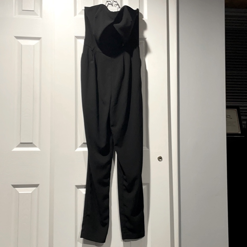 Guess Black Strapless Bodysuit